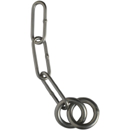 Vertical Evolution Kette mit Ringen Inox 316L
