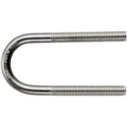 Vertical Evolution Klebehaken U Alpha Inox 316L