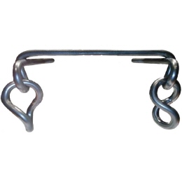 Vertical Evolution Klebehaken DUO-X Twist 316L