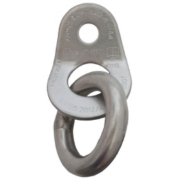 Raumer Wing Lasche mit Ring rund Inox