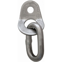 Raumer Wing Lasche mit Ring oval Inox